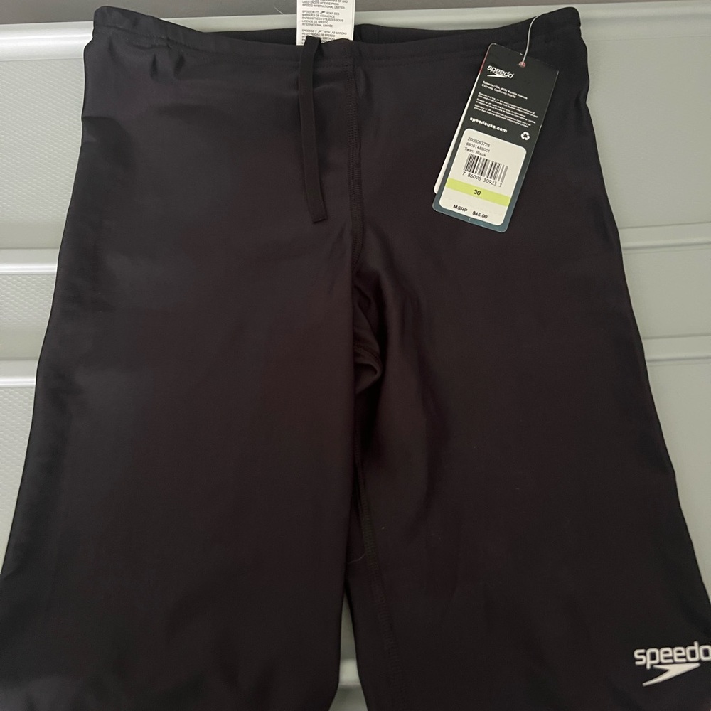 Speedo Team Black Swim Jammers